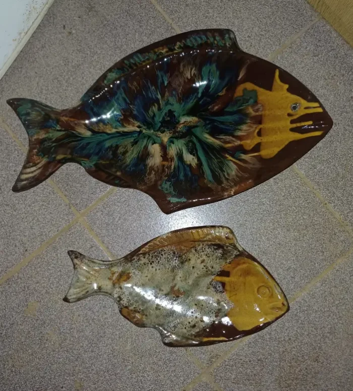 Ceramic fish platter - TK71 - Image 5