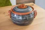 Ceramic Casserole - Brush Painted - TK100