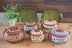 Ceramic casserole Troyan pattern - TK106 - Image 2