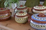 Ceramic casserole Troyan pattern - TK106 - Image 3