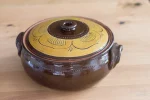 Ceramic Casserole with Engraved Lid - TK113
