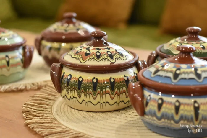 Ceramic casserole 0.650 ml. - TK96 - Image 2