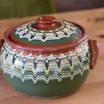 Ceramic Casserole - Troyan Pattern - TK120