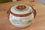 Ceramic Casserole - Brush Painted - TK122