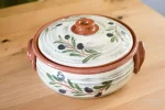 Ceramic Casserole - with olives or poppy seeds - TK123
