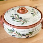 Ceramic Casserole - with olives or poppy seeds - TK123
