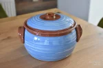 Ceramic Casserole - Brush Painted - TK127