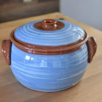 Ceramic Casserole - Brush Painted - TK127