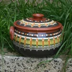 Ceramic Casserole - Troyan Pattern - TK151