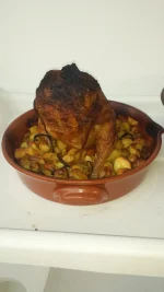 Ceramic Tray for Whole Chicken - TK199 - Image 2