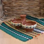 Salt shaker - double, Troyan pattern - TK256