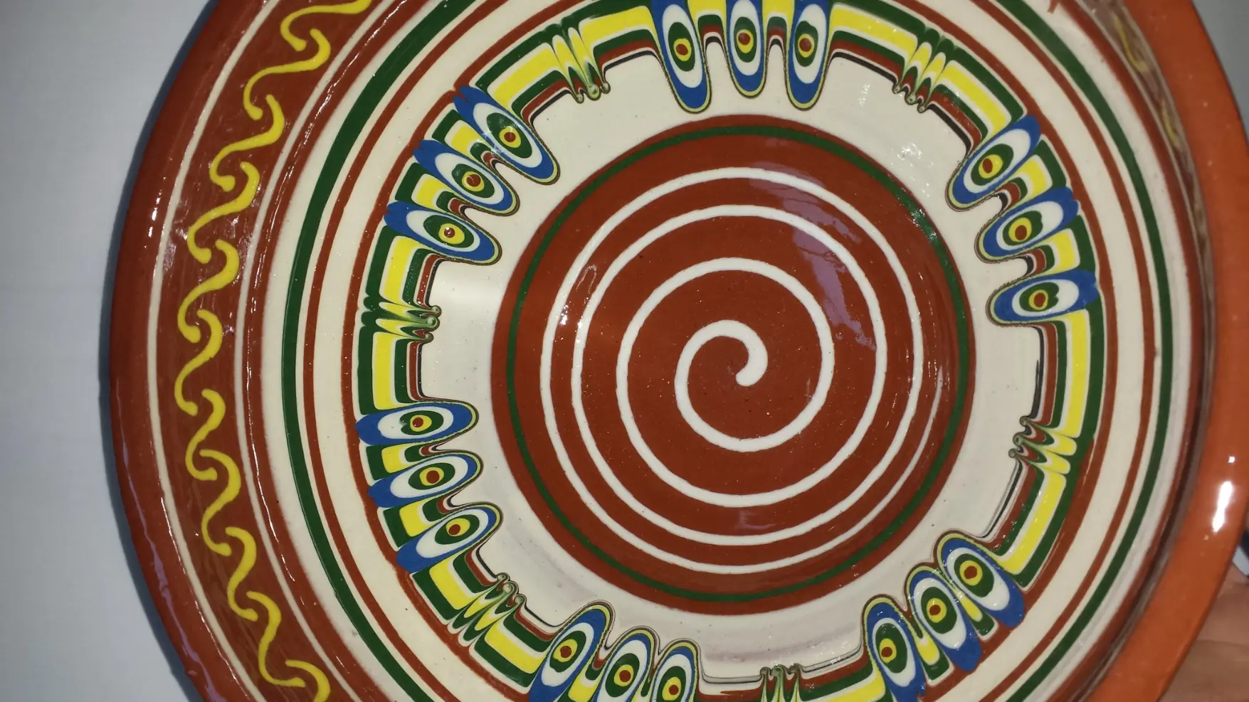 Чинии 19 Plate Troyan Pattern - TK280 - Image 1